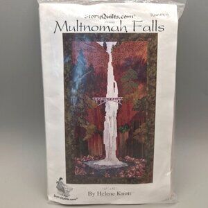 Multnomah Falls Wall Quilt Pattern By Helene Knott Applique StoryQuilts